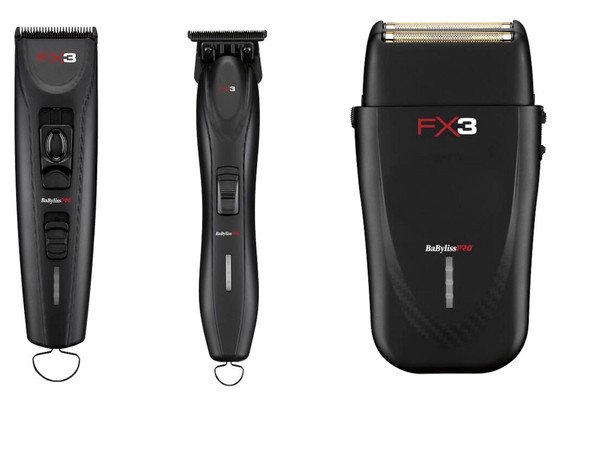 X3 Collection BaByliss Pro FX3 Black Collection