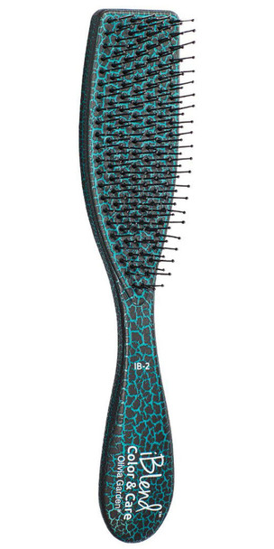 Olivia Garden iBlend Hair Brush For Color & Treatments TEAL 
