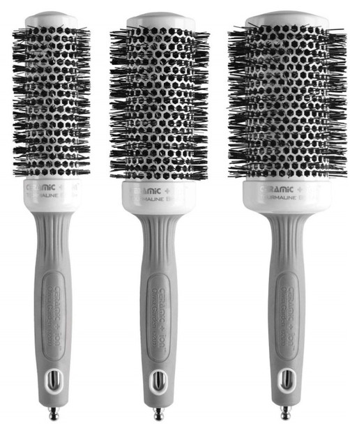 Olivia Garden Ceramic + Ion Round Thermal Hair Brush 3pc Set