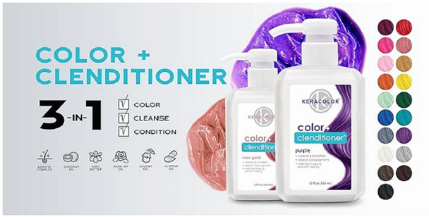 Keracolor Color + Clenditioner Light Pink