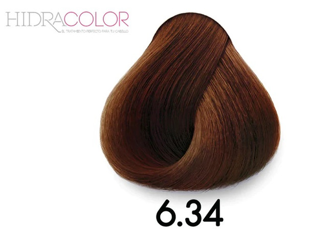 Hidracolor Creme Color 6.34 Dark Golden Copper Blonde