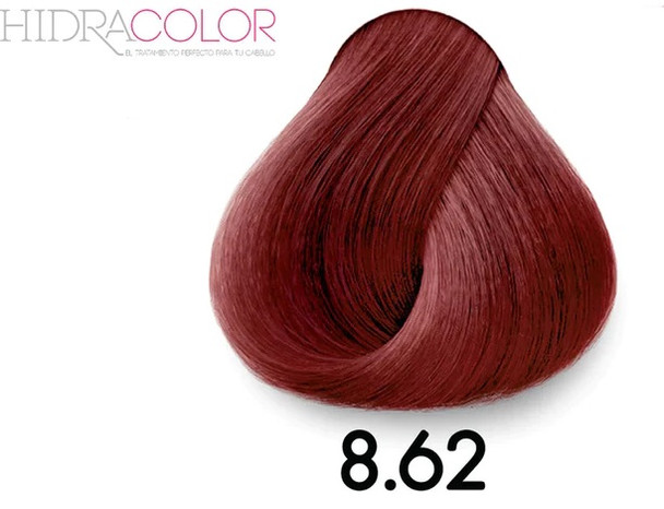 Hidracolor Creme Color 8.62 Red Nacre Blonde