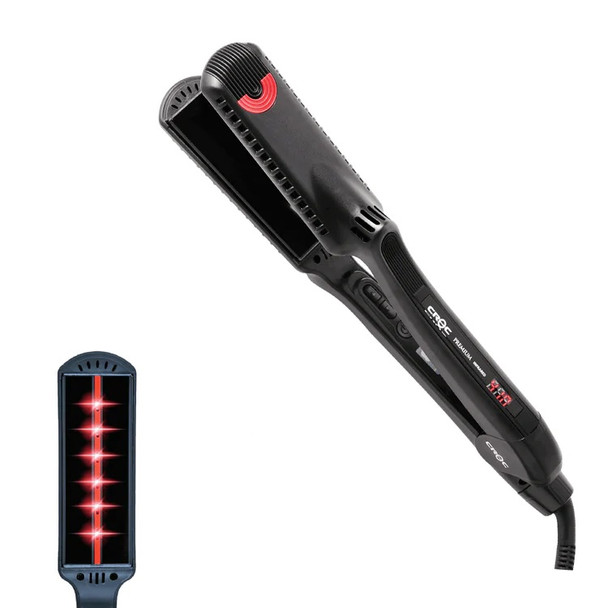 Croc Premium Infrared Black Titanium Flat Iron 1.5