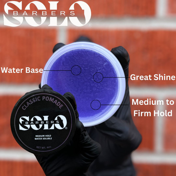 Solo Barbers Classic Pomade 4oz