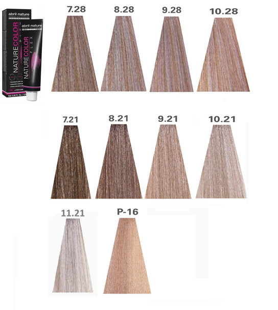 Abril et NatureColor Plex Iridescents