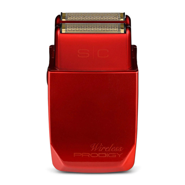 StyleCraft Wireless Prodigy Red Double Foil Shaver (SCWPFS)