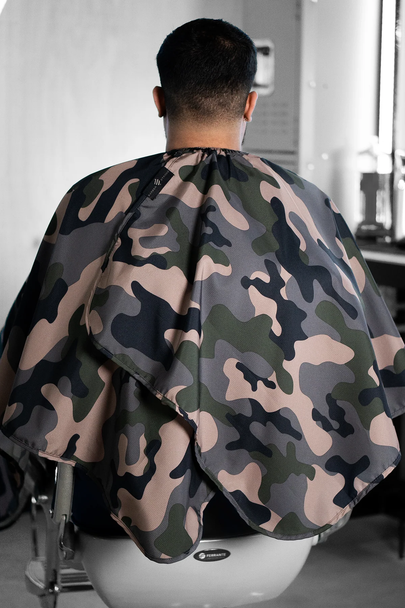  Barber Strong The Barber Cape Camo

