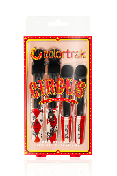 Colortrak Circus Croc Clips 4pk (CLTR-7119)