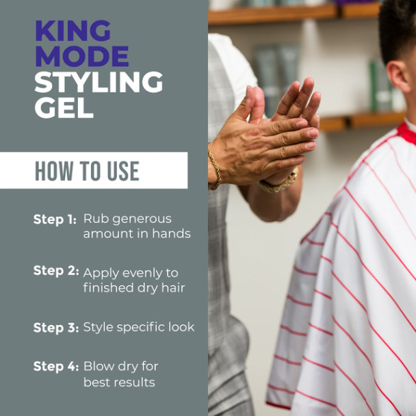 Johnny B. King Mode Styling Gel 12oz