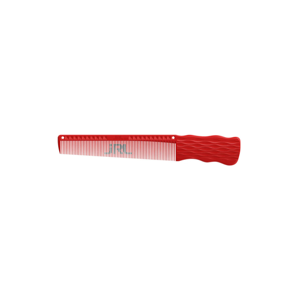 JRL Barber Taper Comb 6.5" Red (J204-RED)