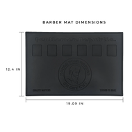 Gentlemen Republic Magnetic Barber Station Mat (GR-MBM)