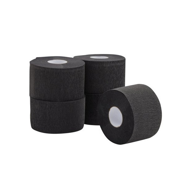 L3VEL3 Black Neck Strip Paper Roll 5pk (L3-R029B)