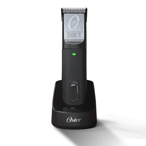 Oster Cordless Clipper 76 Black and Silver