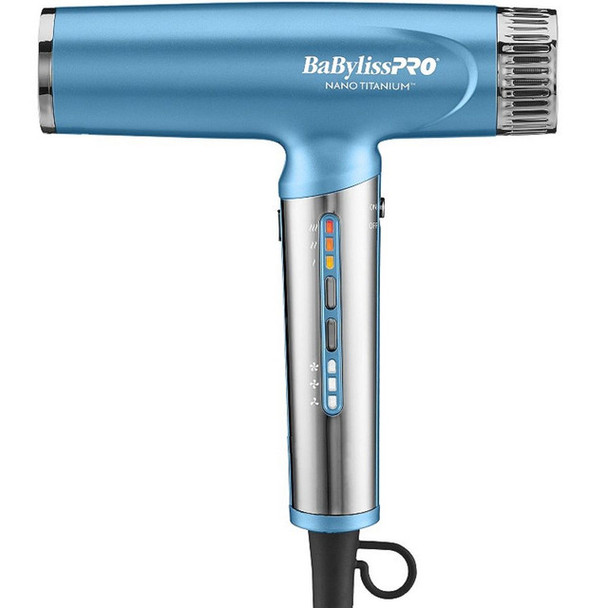 BaBylissPRO Nano Titanium High-Speed Hair Dryer Blue (BNTC9200)