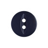 Navy Fisheye Baby Buttons - Available in 4 Sizes (Sold Individually)