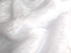 White Faux Fur Fabric, 152cm/60in wide, Sold Per HALF Metre