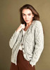 6166 - Ladies Cardigan Pattern in Aran - 66-117cm ( 26-46in)