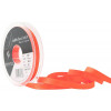 10mm 6844 Fluorescent Orange Double Satin Berisfords Ribbon ( Sold per Metre)