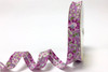 Lavender & Lilac Floral Print Bias Binding -18mm ( Sold By the Metre)
