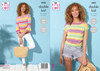 5883 - Top & Sweater Knitted in Tropical Beaches DK