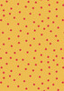 Little Matryoshka  - Daisy dot on joyful yellow - By Lewis & Irene - 45/112cm Width ( Sold per Half Metre)