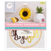 Embroidery Kit - Sunflower