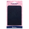 Dark Denim Iron-on Fabric Repair Patches, 10cm x 15cm (2pc)