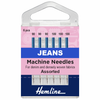 Machine Needles - Jeans - Heavy Assorted, Sizes 90-100