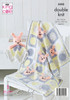 5503 Baby Blanket, Comforter & Toy DK Crochet Pattern Size: 55 x 75cm