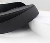 Black 1.5" Flat Woven Elastic, 39mm wide (Sold Per Metre)