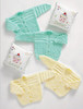 109 Baby Cardigan DK Knitting Pattern Size: 12-20"