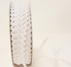 White 7mm Ric Rac Trim, Sold Per Metre