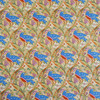 Funky "Chickadee" Multicolour Bird Print Cotton Fabric, 112cm/44in wide, Sold Per HALF Metre