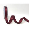 Burgundy Satin Ribbon, 15mm wide, Sold Per Metre