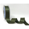 Moss Green Satin Ribbon, 25mm wide, Sold Per Metre