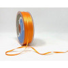 Orange Satin Ribbon, 3mm wide, Sold Per Metre