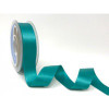 Jade Satin Ribbon, 25mm wide, Sold Per Metre