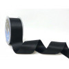 Black Satin Ribbon, 38mm wide, Sold Per Metre