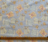 Dolls Clothes on Blue Cotton Fabric, 112cm/44in wide, Sold Per HALF Metre