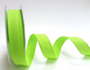 Lime Green Cotton Blend Tape, 25mm wide, Sold Per Metre