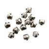 Silver Jingle Bells, 12mm Round, Sold Individually