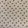 Bumble Bee (All-Over) Digital Print on Natural Linen-Look Panama Fabric, 140cm/55in wide, Sold Per HALF Metre