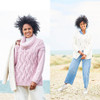 9816 Ladies Sweater & Cardigan Softie Chunky Knitting Pattern
