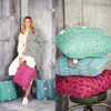 9811 Blanket & Cushions in Special XL Tweed Super Chunky