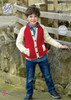 4924 - Jacket & Hoodie Knitted in Double Knitting 56-76cm/22-30in