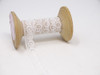 Ivory 1/2" Flat Single-Edge Nylon Lace- sold by the metre