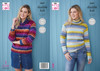 5647 - Sweaters Knitted in Bramble DK - 81-127cm / 32-50in