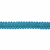 Turquoise Gimp Braid Upholstery Trim, 15mm (3/8in) wide, Sold Per Metre