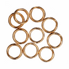 Deluxe Gold Plated 5mm Split Rings, 10pcs Per Pack