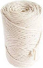 Macramé Cord, 5mm x 100m Natural Cotton Macramé Rope for Plant Wall Hangings DIY Crafts Beige - 